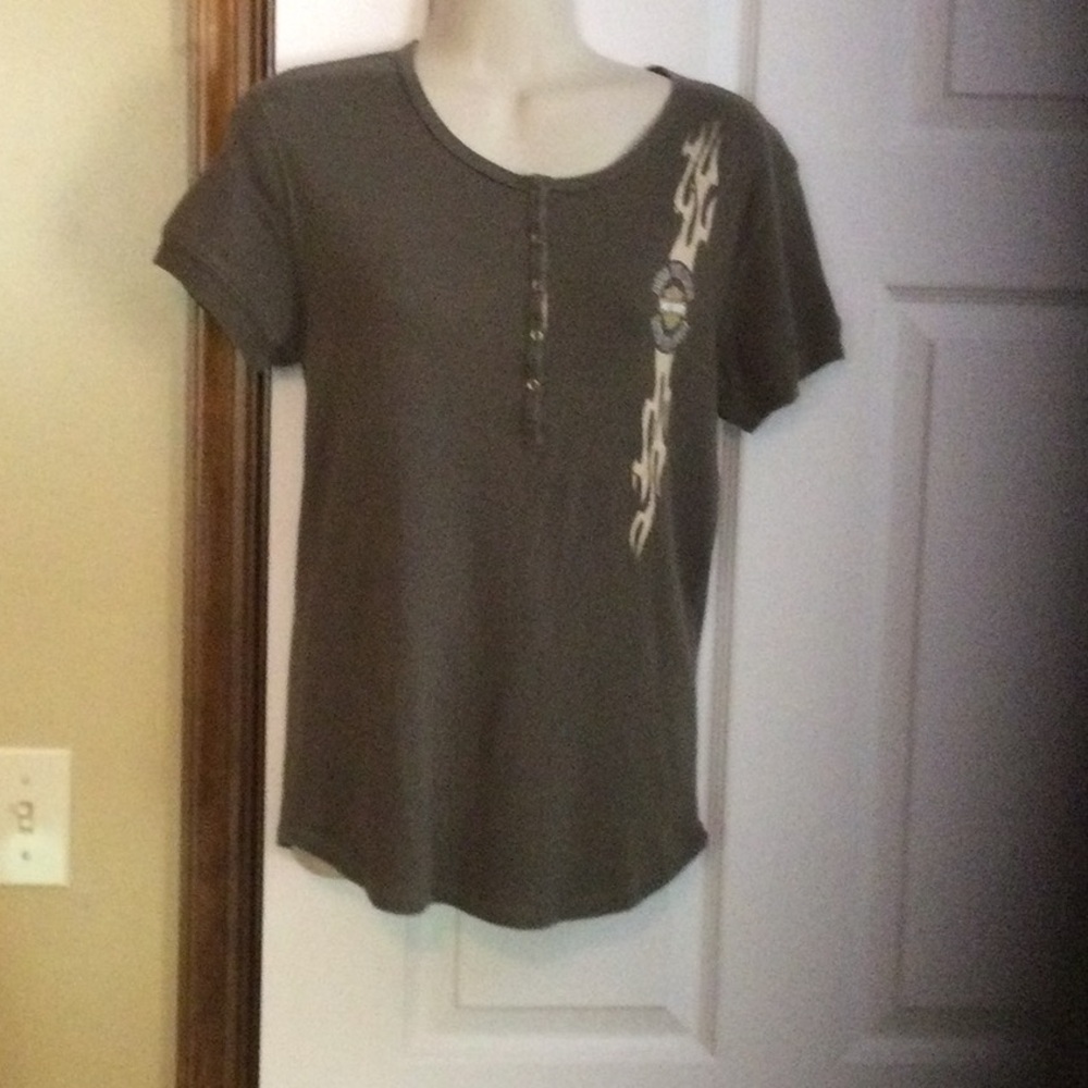 Women Harley Davidson Graphic Tee